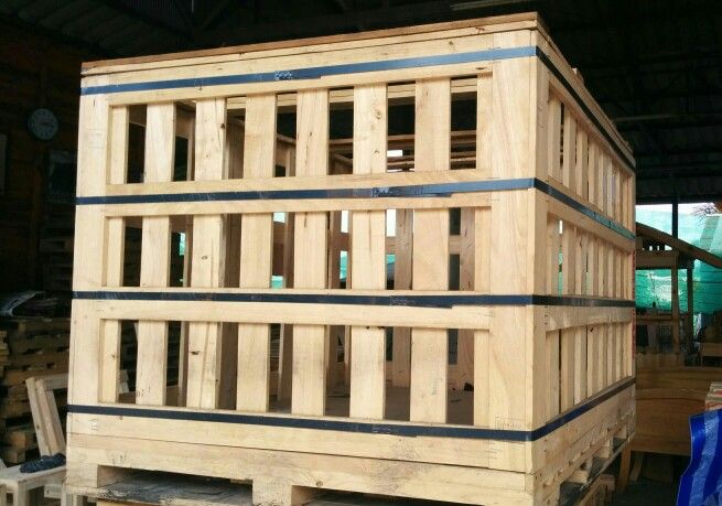 THÙNG GỖ PALLET (WOODEN PALLET CRATE / PALLET BOX) 5