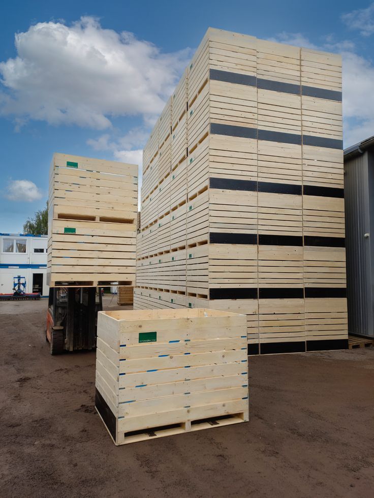 THÙNG GỖ PALLET (WOODEN PALLET CRATE / PALLET BOX) 6